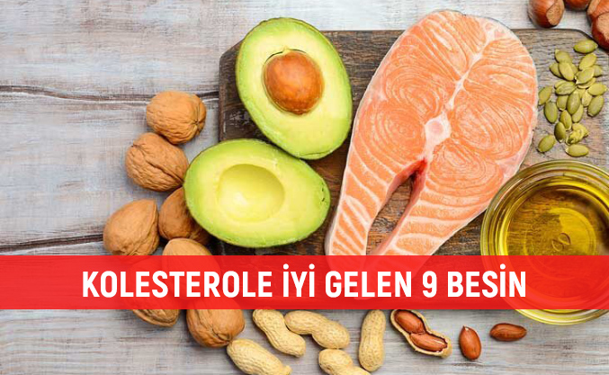 KOLESTEROLE İYİ GELEN 9 BESİN